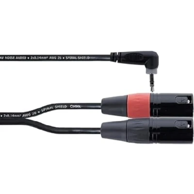 Abbildung von CORDIAL Kabel ECL EY3WRMM Adapter Elements Mini Jack / XLR