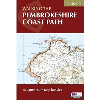 Abbildung von Pembrokeshire Coast Path Map Booklet: 1:25,000 OS Route Mapping (Cicerone guidebooks)