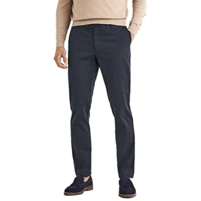 Abbildung von Hackett London Kensington SLIM Chino, Herren, Größe: 42, Navy