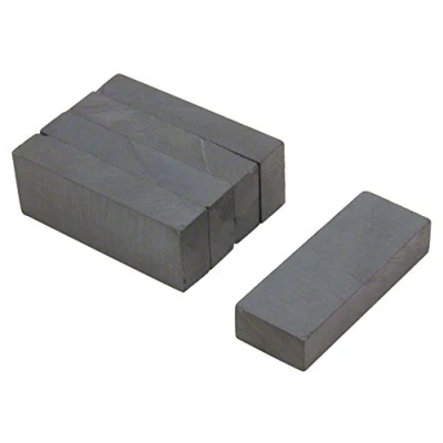 Abbildung von Y30Bh Ferrit Magnet Für Kunst, Kunsthandwerk, Modellherstellung, Diy und Hobbys 50mm x 19mm 10mm Dicke 3kg Zug Pack von 50