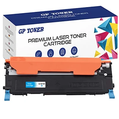 Abbildung von Toner XL Kompatibel mit Samsung CLT 407 407S C4072S für CLP 320 321 325 326 CLX 3180 3185 (Cyan)