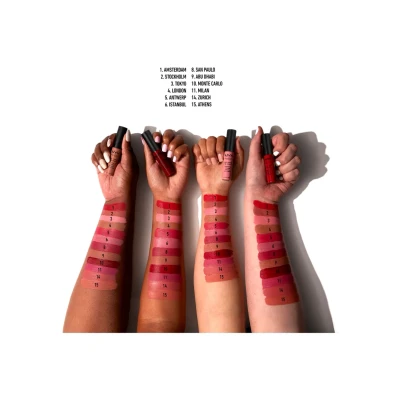 Abbildung von Nyx Professional Makeup SOFT Matte LIP Cream Flüssiger Lippenstift, Damen, Größe: 8 ml, 2 stockholm