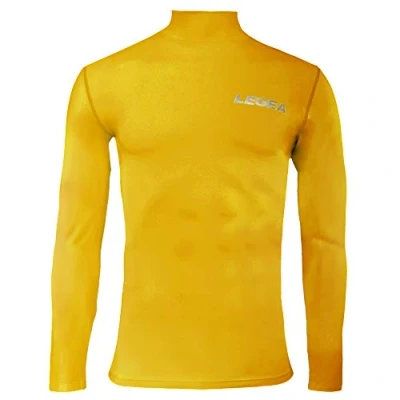 Abbildung von Legea Body 6 Dynamic Herren Unterhemd Langarm Stehkragen XL gelb