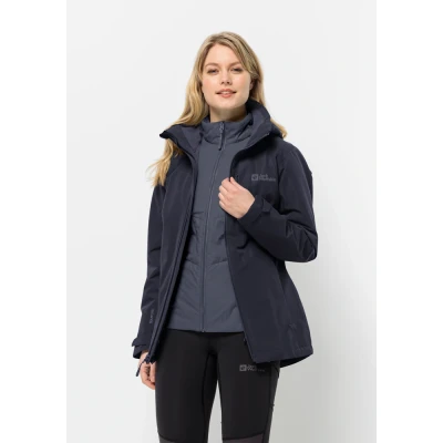 Abbildung von Jack Wolfskin 3 in 1 Funktionsjacke BERGLAND 3IN1 JKT W