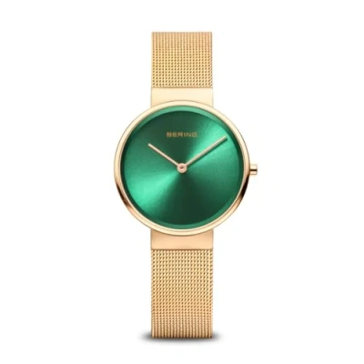 Abbildung von Bering Classic Uhr goldcoloured, Damen, Größe: One Size, Gold coloured