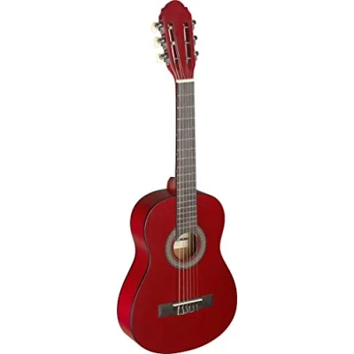 Abbildung von Stagg C405 1/4 Klassische Gitarre schwarz rot