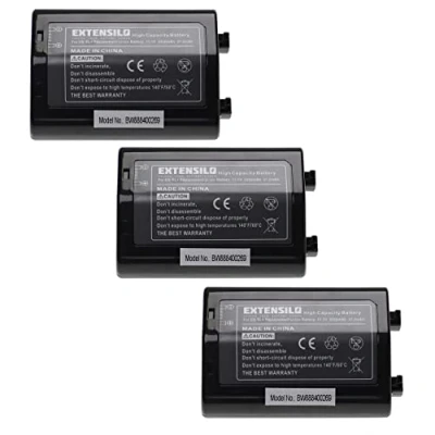 Abbildung von EXTENSILO 3X Akku Ersatz für Nikon EN EL4, EL4a, EL4e Kamera (3350mAh, 11,1V, Li Ion)