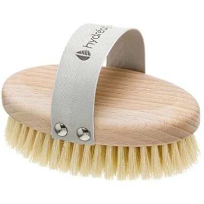 Abbildung von Hydrea London Beech Wood Body Brush mit Kaktusfaserborsten