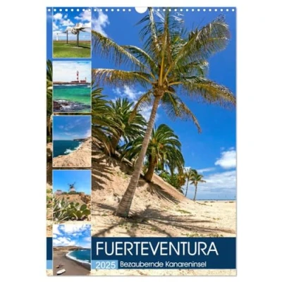 Abbildung von FUERTEVENTURA Bezaubernde Kanareninsel (Wandkalender 2025 DIN A3 hoch), CALVENDO Monatskalender