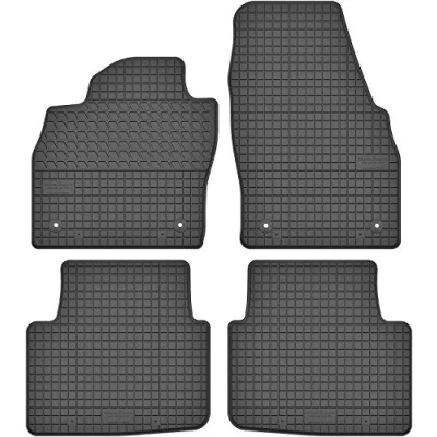 Abbildung von edecor Gummimatten Automatten Gummifussmatten Gummi Fußmatten Satz Set für Skoda Scala ab Bj. 2018