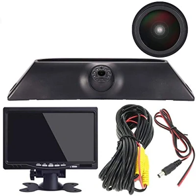 Abbildung von HD CCD IP68 Auto Wohnwagen Transporter Rückfahrsystem Bremsleuchte Rückfahrkamera Van Dachkamera Einparkkamera Einparkhilfen mit winkelverstellbar Kompatibel Fiat IVECO Daily 4 V 5 Gen MPV SUV Bus