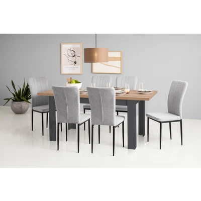 Abbildung von Home affaire Essgruppe &quot;Bergamo&quot;, (Set, 7 tlg.), tlg. mit ausziehbarem Tisch, erhältlich in vielen Farben