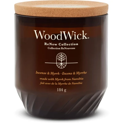 Abbildung von WoodWick Duftkerze Medium ReNew Weihrauch &amp; Myrrhe 9.5 cm / ø 8