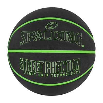 Abbildung von Spalding Phantom Ball 84384Z, Unisex basketballs, Black, 7 EU, 84384A, Schwarz