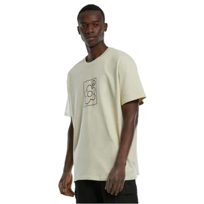 Abbildung von Upscale by Mister TEE MORE Peace Oversize Tshirt print, Herren, Größe: XS, Sand