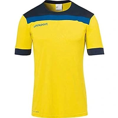 Abbildung von uhlsport Tshirt print, Herren, Größe: XXL, Gelbblaublau