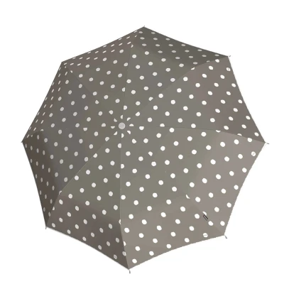 Abbildung von Knirps T.200 Medium Duomatic dot art taupe Regenschirm