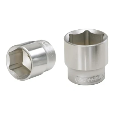 Abbildung von KS TOOLS 917.3822 Steckschlüsseleinsatz DIN3120, ISO1174, DIN3124, ISO2725 22,0 Chrom Vanadium Stahl