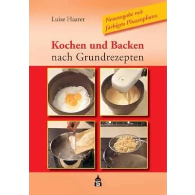 Abbildung von Kochen und Backen nach Grundrezepten