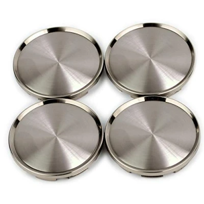 Abbildung von RhinoTuning 4 Stück Satz 63mm Nabendeckel OD ID 57mm Radkappen Radnabendeckel Nabenabdeckung Kompatibel mit Ram 1500/M595/SSR/GTF01 für 52005732 28821SA030 (Gun Metal)