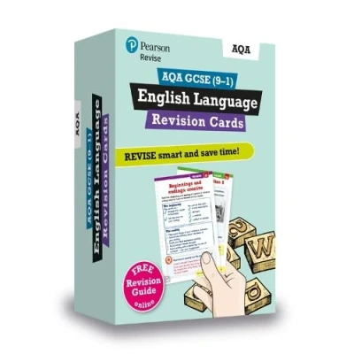 Abbildung von Revise AQA GCSE (9 1) English Language Revision Cards: with free online Guide (Pearson Revise)