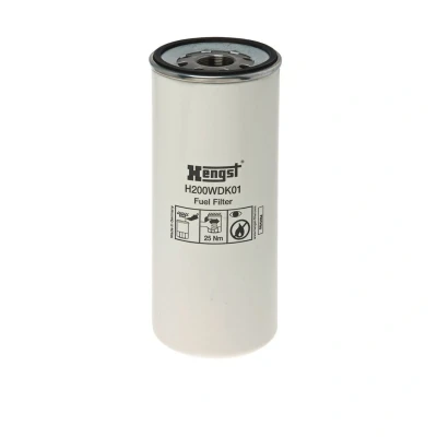 Abbildung von HENGST FILTER H200WDK01 Kraftstofffilter Anschraubfilter VOLVO: FH 16, FM 9