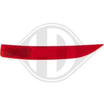 Abbildung von DIEDERICHS 1266197 Rückstrahler Rot links BMW: X1