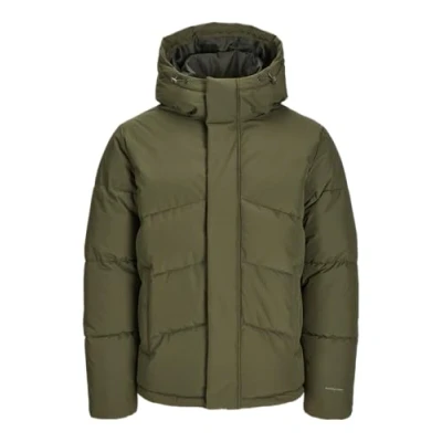 Abbildung von JACK &amp; JONES Herren Jjworld Puffer Jacket Pufferjacke, Olive Night,S