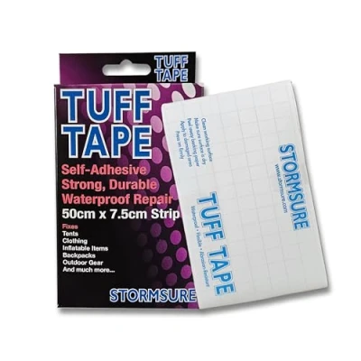 Abbildung von TUFF Tape Repair 0,5 m Reparatur von Outdoor Kleidung, selbstklebend, wasserfest, flexibel