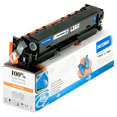 Abbildung von ESMONLINE 1 kompatibler Toner 201X (CF401X) Cyan für Lasergeräte Tonerkartusche Ersatz HP 201A CF400X CF400A CF401X CF402X CF403X Color Laserjet Pro MFP M277dw M252dw M277n M277 277dw M274n