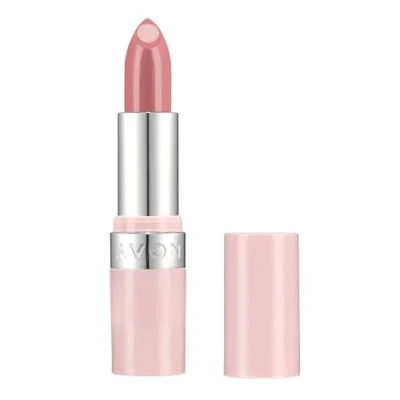 Abbildung von Avon Hydramatic Shine Lippenstift, 3,6 g, feuchtigkeitsspendend, intensive Farbe, LSF 20, vollere und glatter aussehende Lippen, tierversuchsfrei, Hydra Shine, Rosenquarz