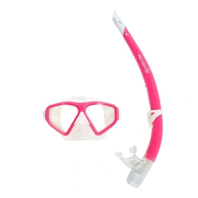 Abbildung von Aqua Lung Unisex Adult Saturn Combo Mask &amp; Snorkel, Pink, Einheitsgröße EU