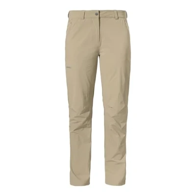 Abbildung von Schöffel Engadin Outdoorhose, Damen, Größe: 38, Beige