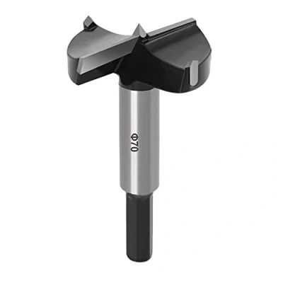 Abbildung von Wolframstahl Forstnerbohrer 70mm, ASNOMY Forstner bohrer Bit, Holzbohrer Topfbohrer Kunstbohrer für Holz &amp; Hartholz…