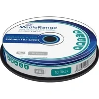 Abbildung von MediaRange DVD+R Double Layer 8.5Gb240Min 8 fache Schreibgeschwindigkeit, 10er Cakebox