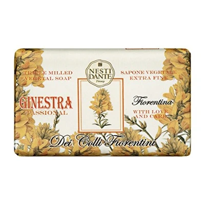 Abbildung von Nesti Dante Colli Fiorentini Broom/Ginster (Handseife aus natürlichen Inhaltsstoffen, langanhaltender Duft, Seife) 664201