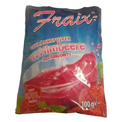 Abbildung von Fraix Instantpulver Himbeere, 25er Pack (25 x 100g)