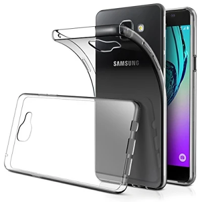 Abbildung von AICEK Galaxy A3 2016 Hülle Case, Ultra Clear Samsung Case Silikon Soft TPU Crystal Premium Durchsichtig Handyhülle Schutzhülle Backcover Bumper Slimcase für
