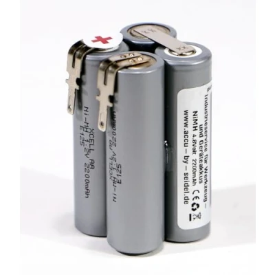 Abbildung von Ersatz Akku (M22) geeignet für Makita 6723DW 6722DW Knickschrauber 4,8V Nickel Metallhydrid NiMH 2200 mAh (Erstausrüster Qualität!)