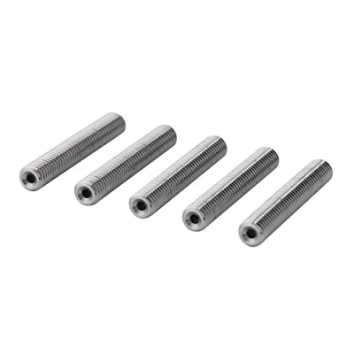 Abbildung von 5 Stück Edelstahl Düse Hals PTFE Tube für Dreidimensional Drucker MK8 Extruder 1.75mm Hot End Zubehör(M6*40mm)