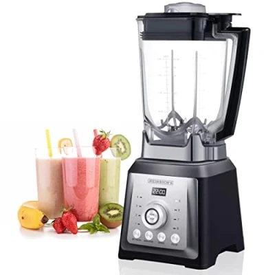 Abbildung von Heinrich&#039;s Standmixer ‎HPM 8160, 2000 W, 32000 U/Min, 8 Stufen, Mixer, Ice Crusher, Smoothie Maker