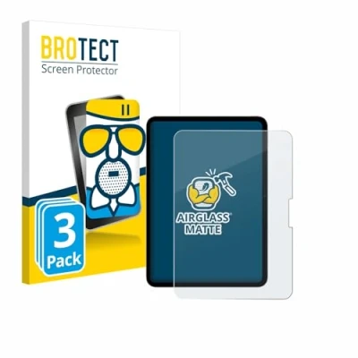 Abbildung von BROTECT Entspiegelungs Schutzglas für Apple iPad Pro 11&quot; WiFi Cellular 2024 (3 Stück) Schutz Folie Panzerfolie Glas Matt [Kratzfest 9H]