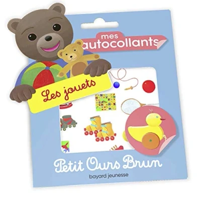 Abbildung von Mes autocollants Petit Ours Brun Les jouets