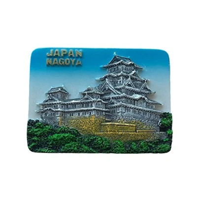Abbildung von NAGOYA Japan 3D Kühlschrank Magnet Reise Aufkleber Souvenirs, Kunstharz Home &amp; Küche Dekoration aus China