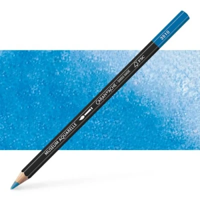Abbildung von Caran d&#039;Ache : Museum Aquarelle Pencil Genuine Cobalt Blue