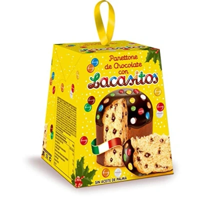 Abbildung von Lacasa Schokoladen Panettone mit Lacasitos, 100g