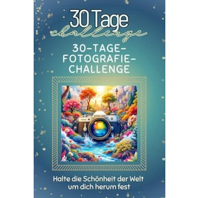 Abbildung von 30 Tage Fotografie Challenge Das perfekte Geschenk für Weihnachten und Geburtstag jeden Anlass: Halte die Schönheit der Welt um dich herum fest