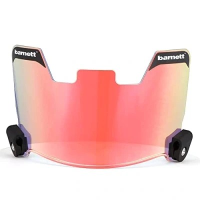 Abbildung von BARNETT Reve Visier für American Football Helm (Revo Clear Rot)