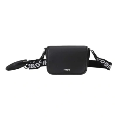 Abbildung von HUGO BEL Crossbody FLAP Umhängetasche, Damen, Größe: One Size, Black
