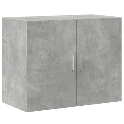 Abbildung von vidaXL Hängeschrank Wandschrank Betongrau 80x42,5x64 cm Holzwerkstoff (1 St)
